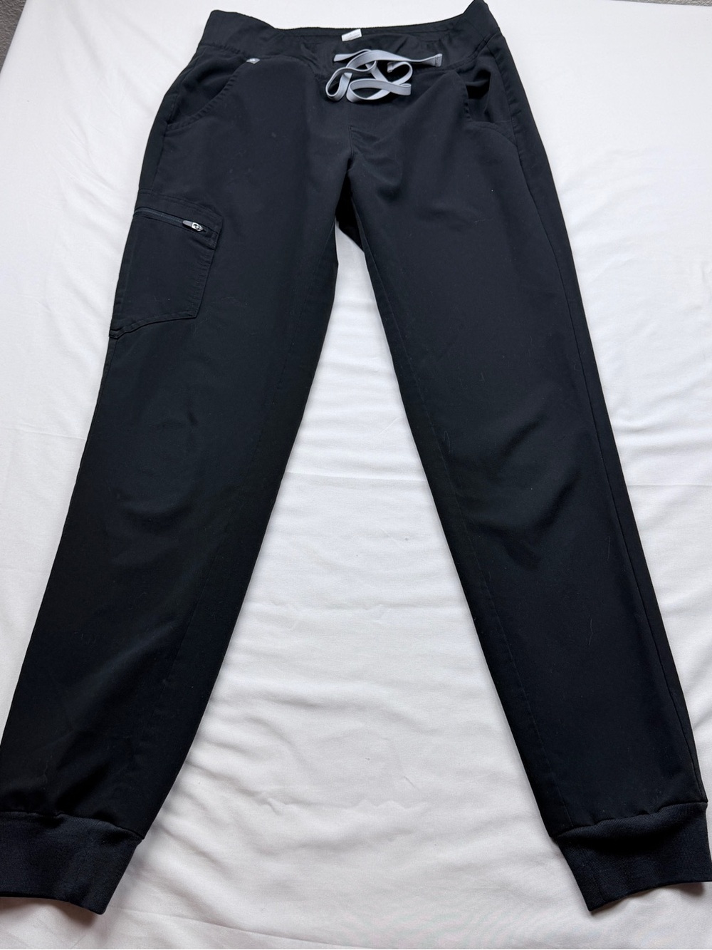 Figs Women's Black Drawstring Jogger Pants